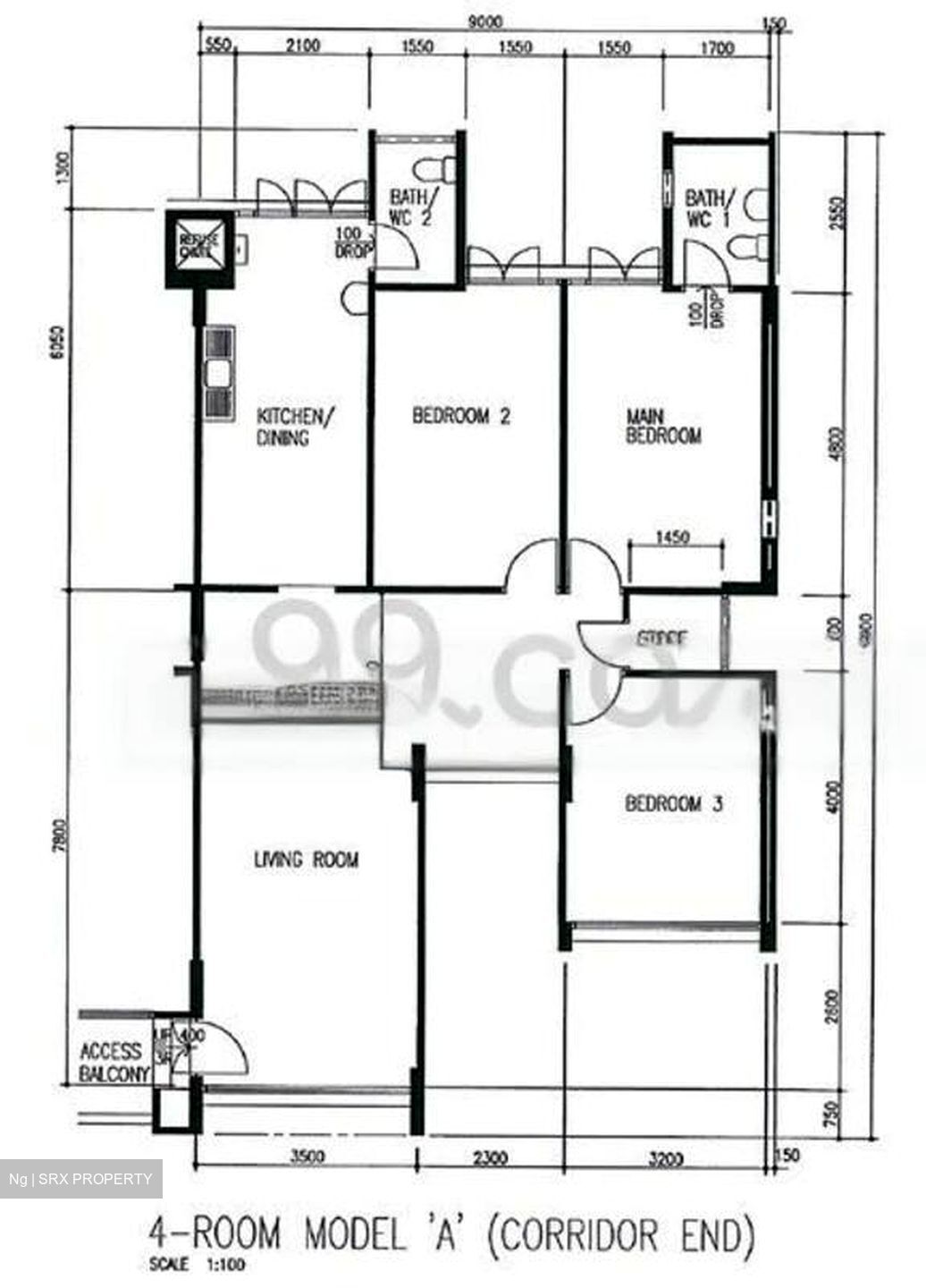 Blk 325 Bukit Batok Street 33 (Bukit Batok), HDB 4 Rooms #484297631